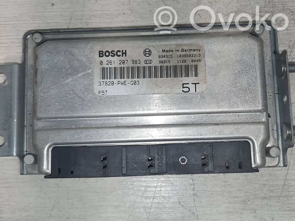 Honda Jazz Engine control unit/module 