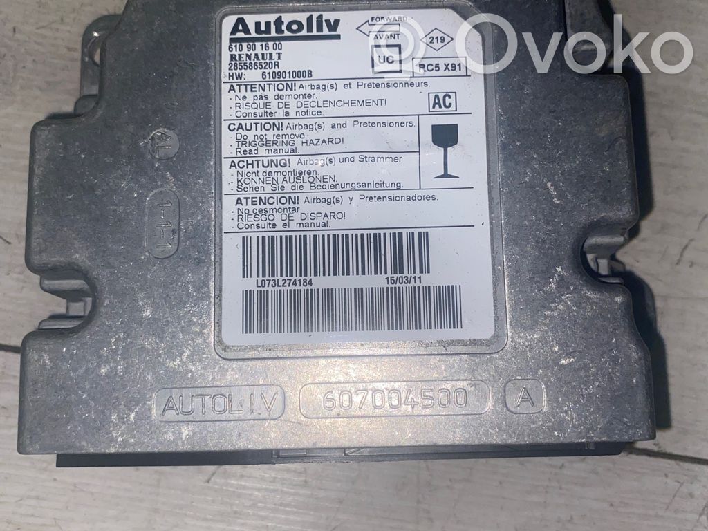 Renault Laguna III Airbag control unit/module 