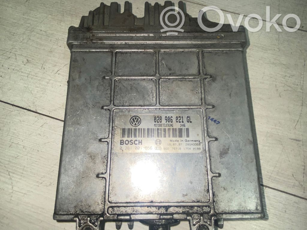 Engine control unit/module   028906021GL,28SA3359,B0076718