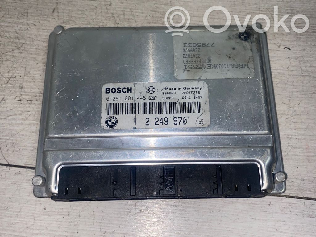 Engine control unit/module   2249970,0281001445,07666ZZ