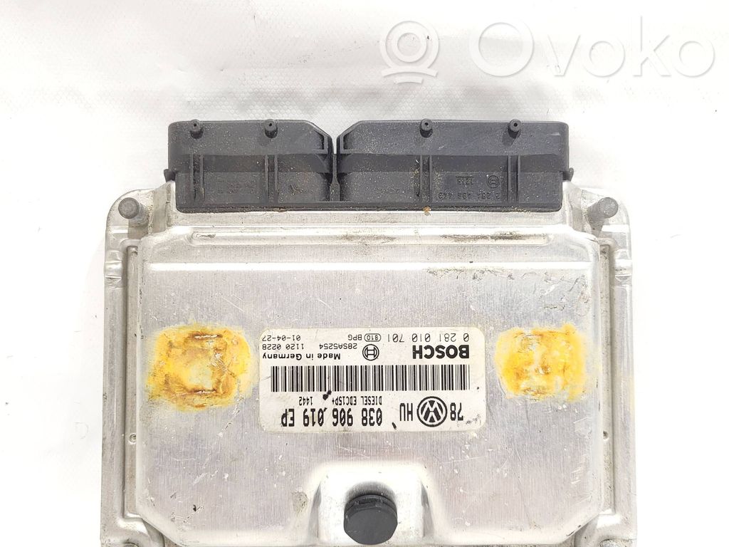 Engine control unit/module   038906019EP,0281010701,28SA5254,028101070