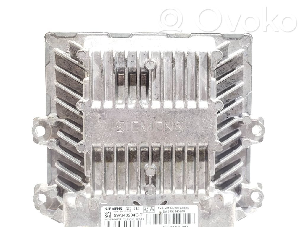 Peugeot 407 Engine control unit/module 