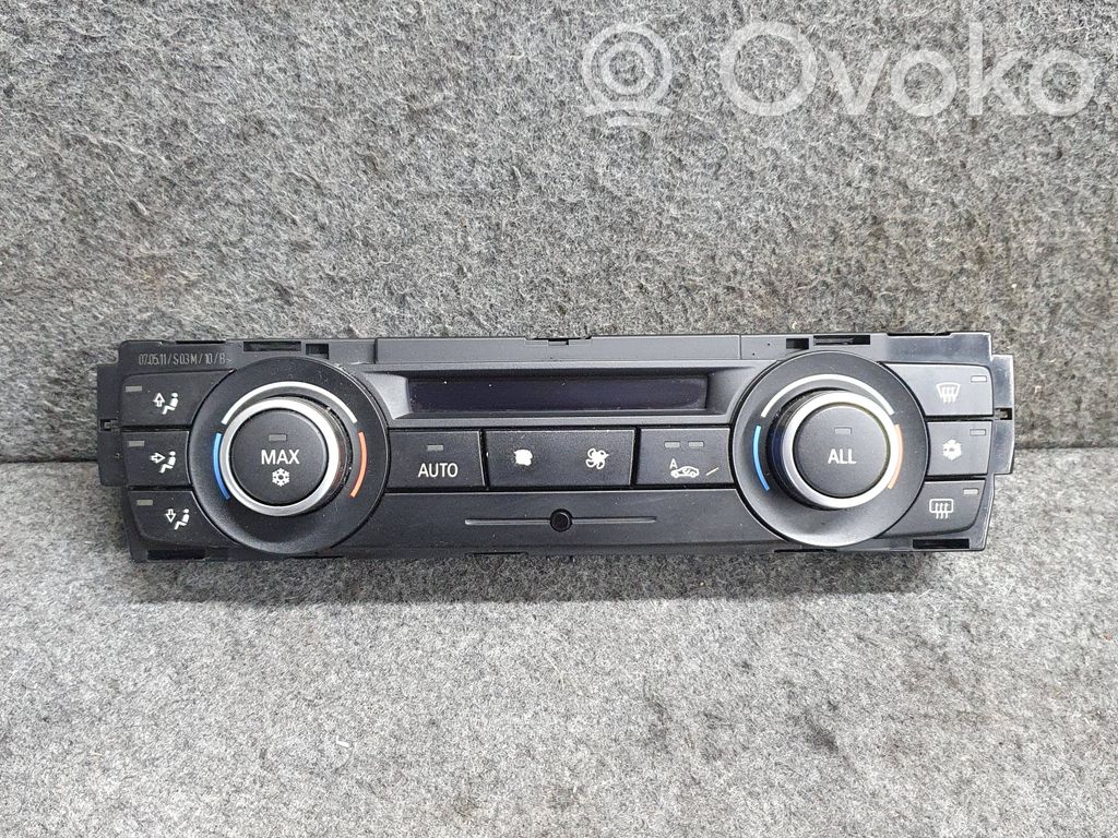 BMW 3 E90 E91 Climate control unit 