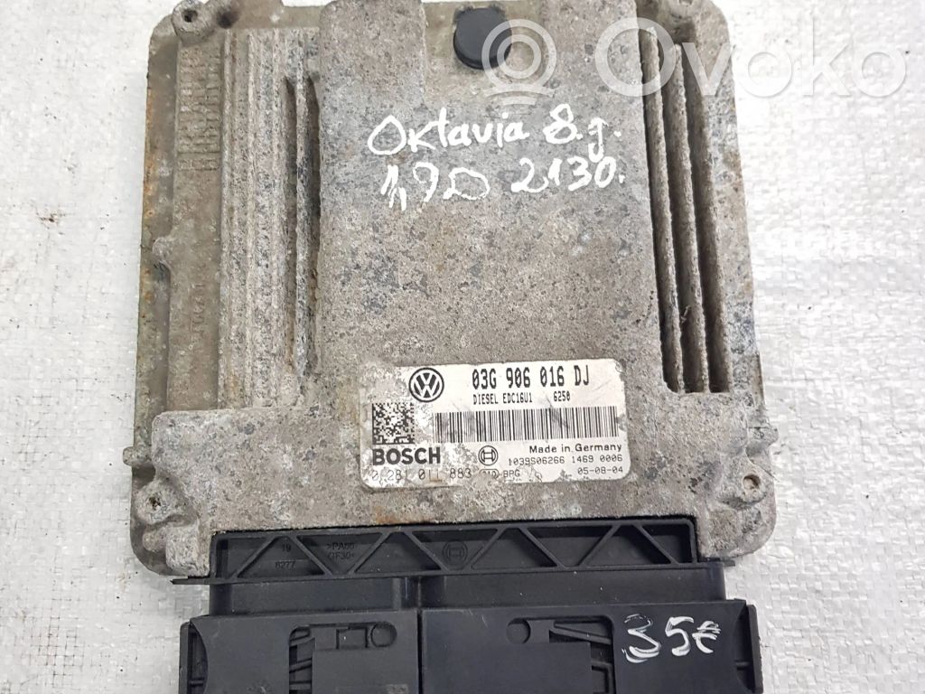 Skoda Octavia Mk2 (1Z) Sterownik / Moduł ECU 