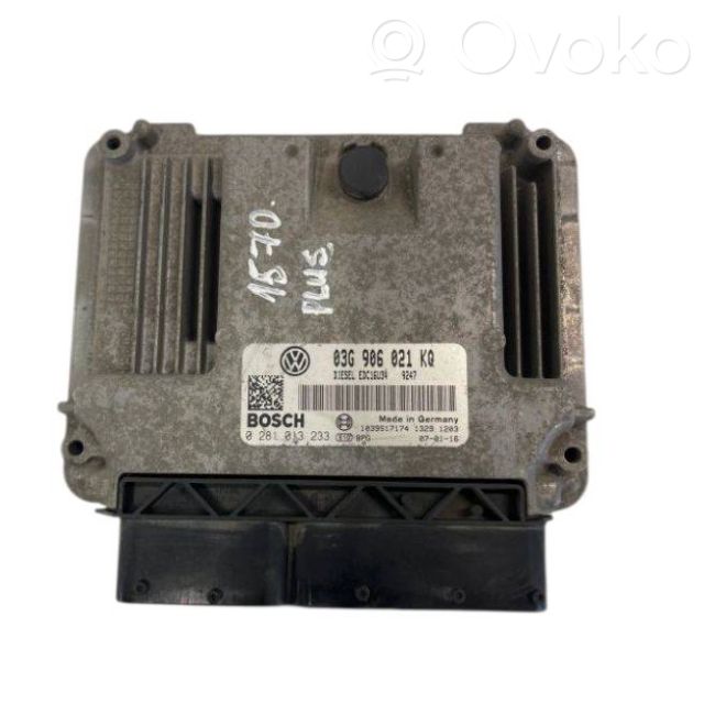 Engine control unit/module   03G906021KQ,1039S17174,0281013233