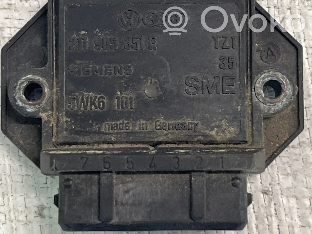 Volkswagen PASSAT B3 Sytytyksen vahvistimen ohjainlaite 