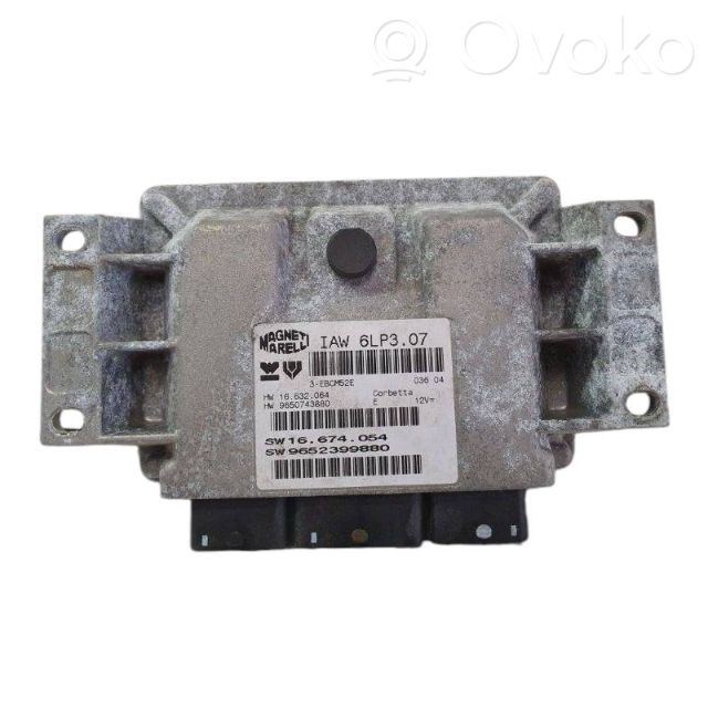 Engine control unit/module   9652399880,9650743880,16674054