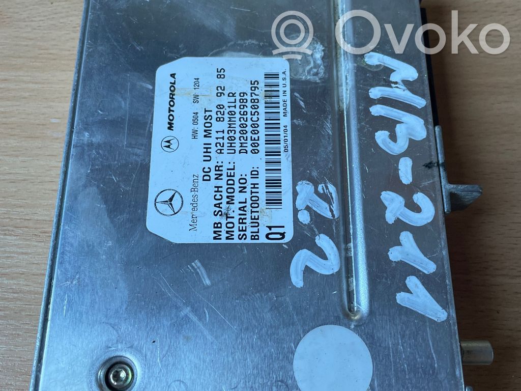 Mercedes-Benz E W211 Bluetooth control unit module 