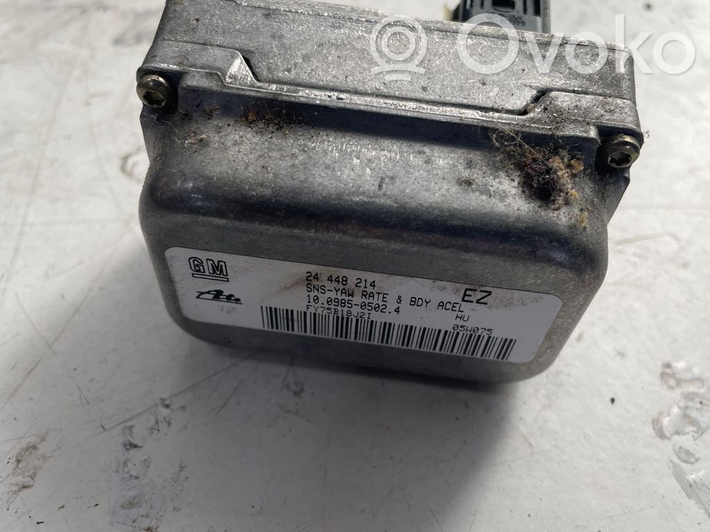 Opel Astra H Sensor ESP de aceleración de frecuencia del intermitente 