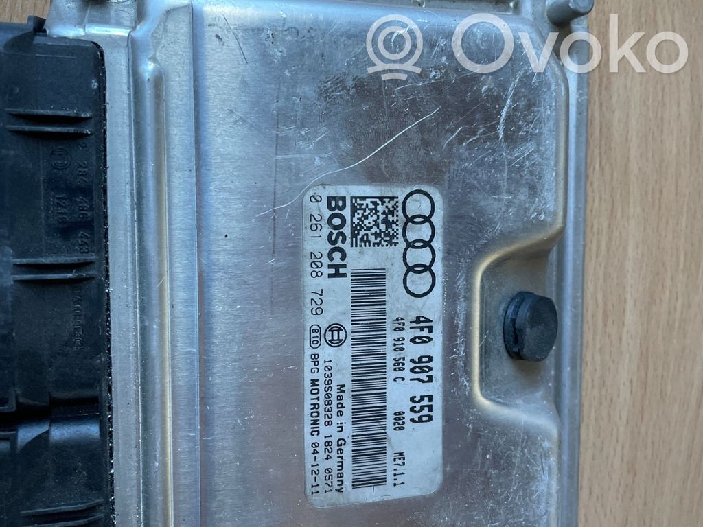 Audi A6 S6 C6 4F Engine control unit/module 