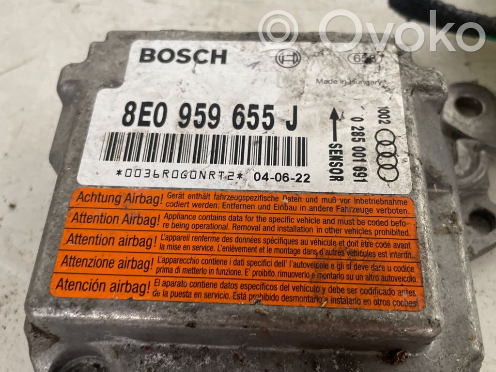 Audi A4 S4 B6 8E 8H Airbag control unit/module 