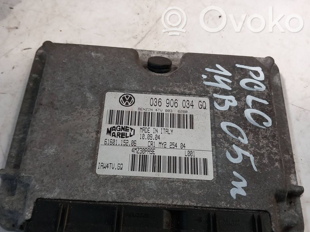 Volkswagen Polo IV 9N3 Engine control unit/module 