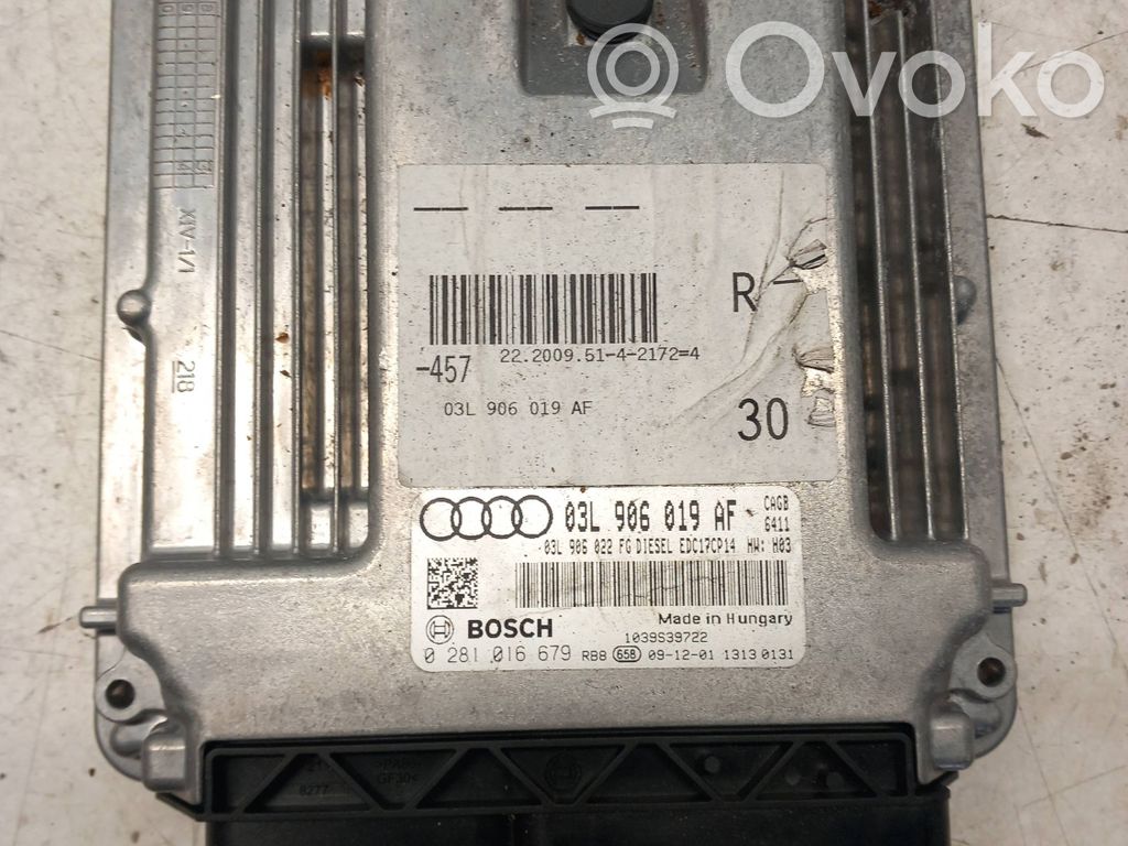 Audi A6 S6 C6 4F Engine control unit/module 