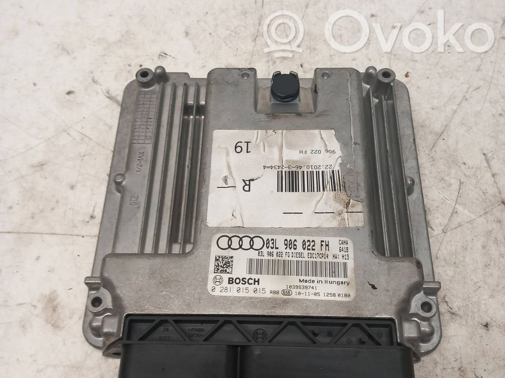 Audi A6 S6 C6 4F Engine control unit/module 