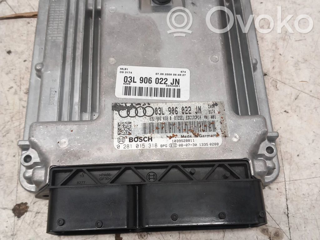 Audi A4 S4 B8 8K Engine control unit/module 