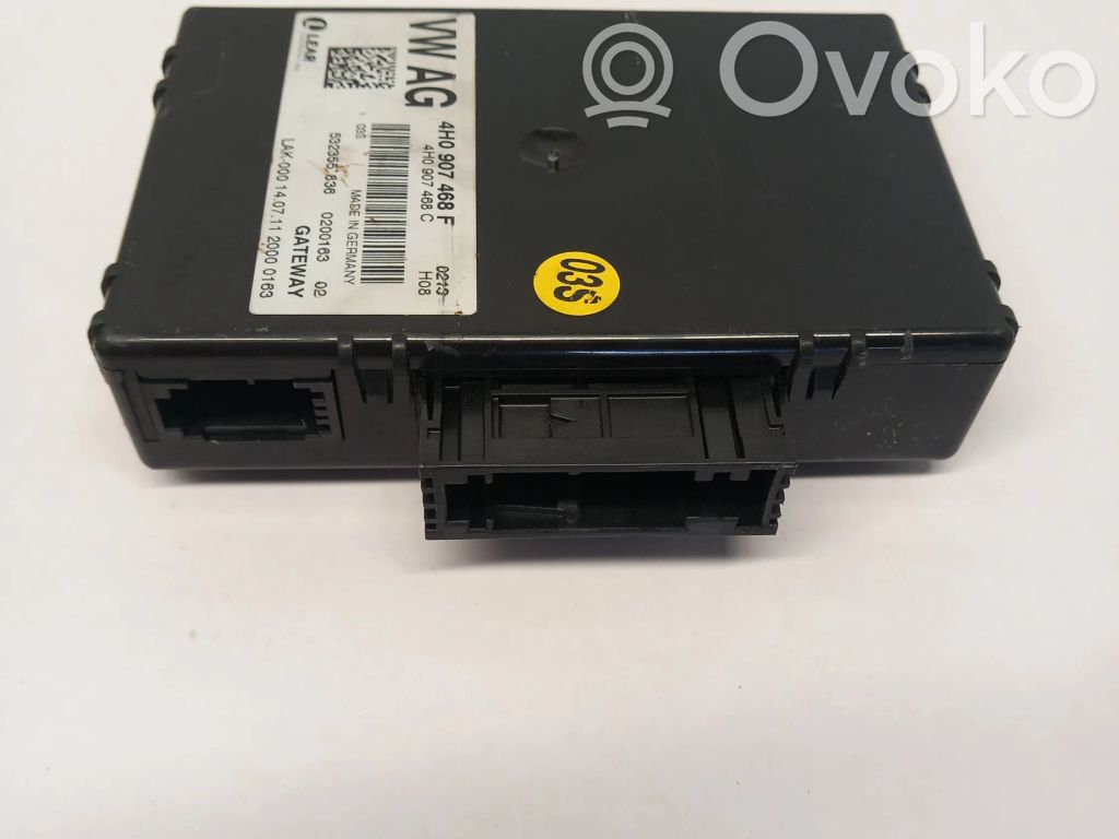 Audi A8 S8 D4 4H Módulo de control Gateway 