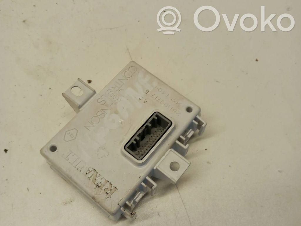 Renault Megane III GPS navigation control unit/module 
