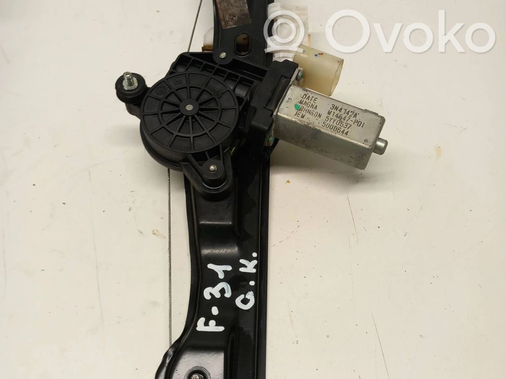 BMW 3 F30 F35 F31 Regulador de puerta trasera con motor 