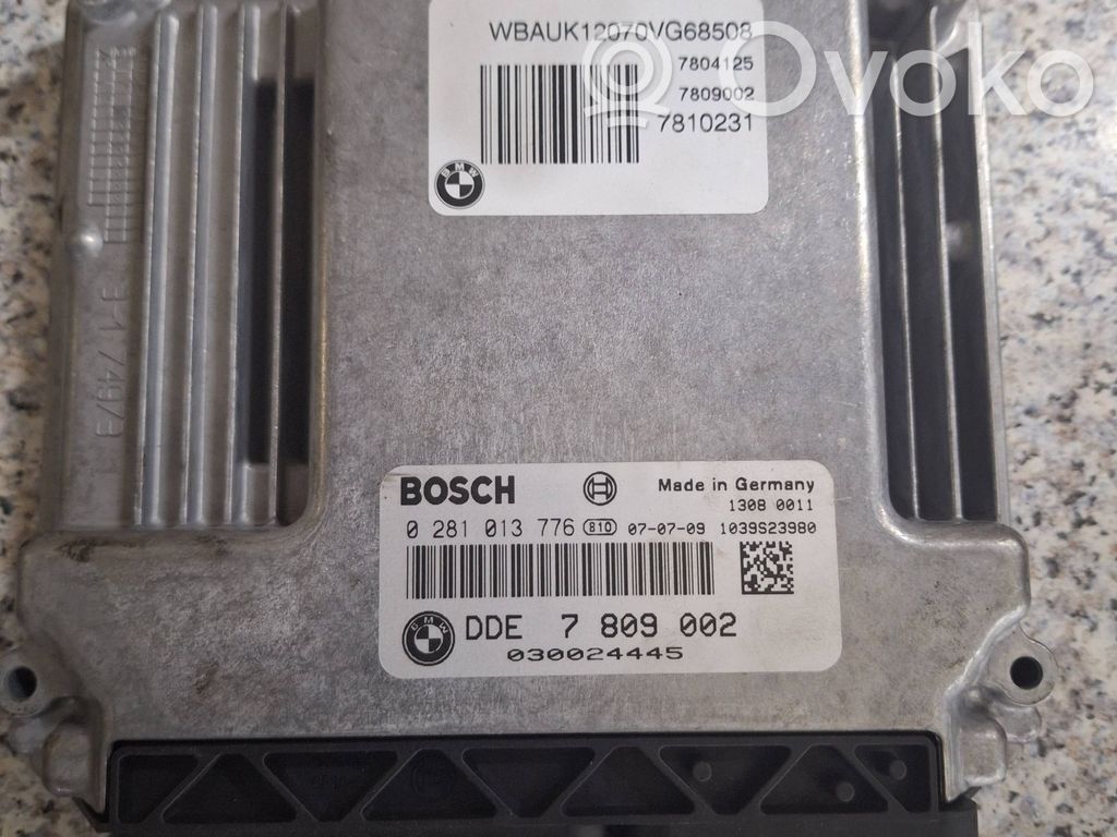 BMW 1 E82 E88 Unidad de control/módulo del motor 