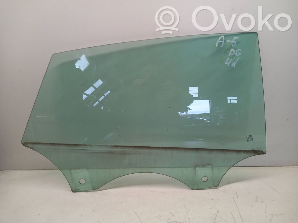 Audi A5 8T 8F Rear door window glass 