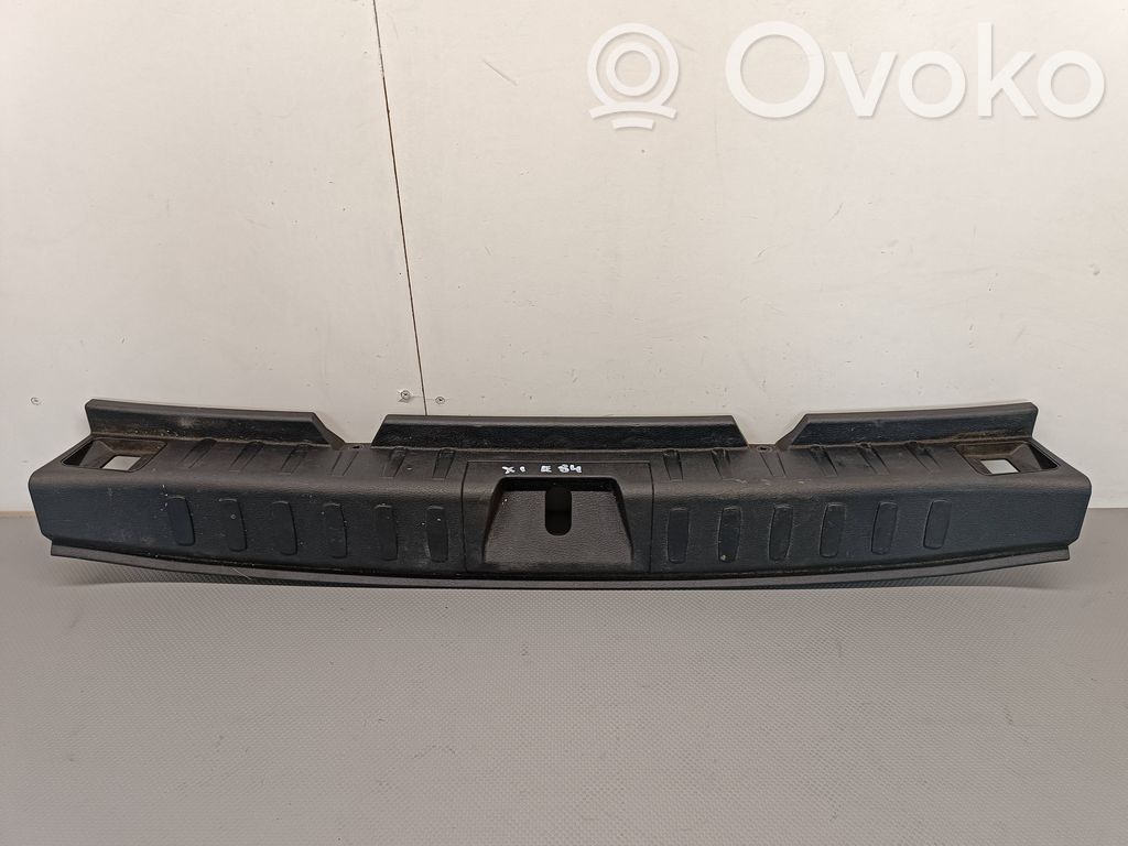 BMW X1 E84 Trunk/boot sill cover protection 