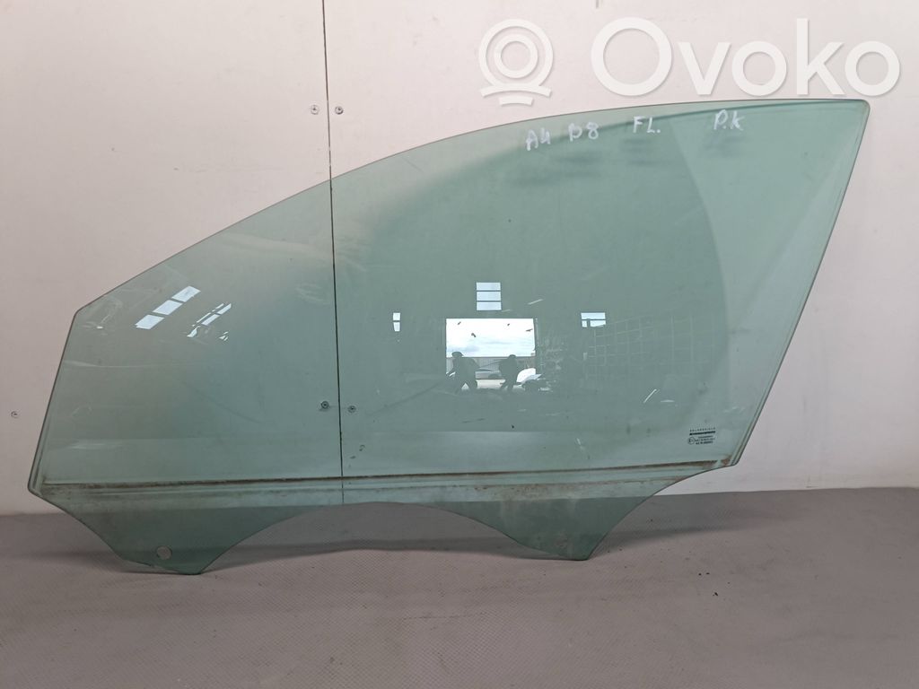 Audi A4 S4 B8 8K Front door window glass four-door 