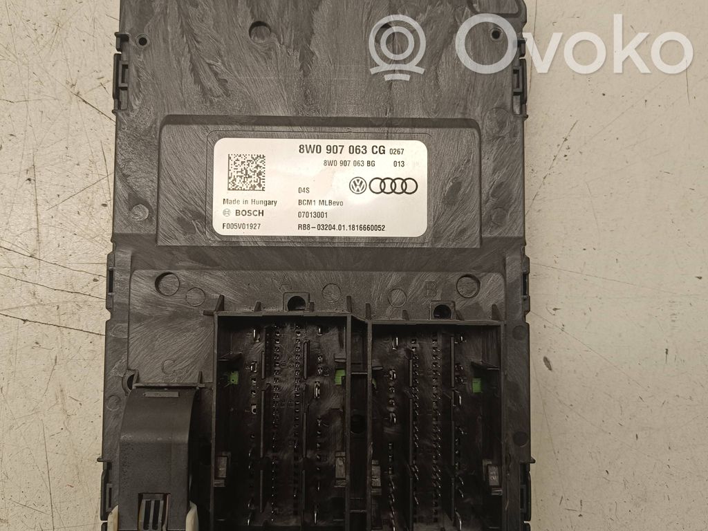 Audi A5 Comfort/convenience module 