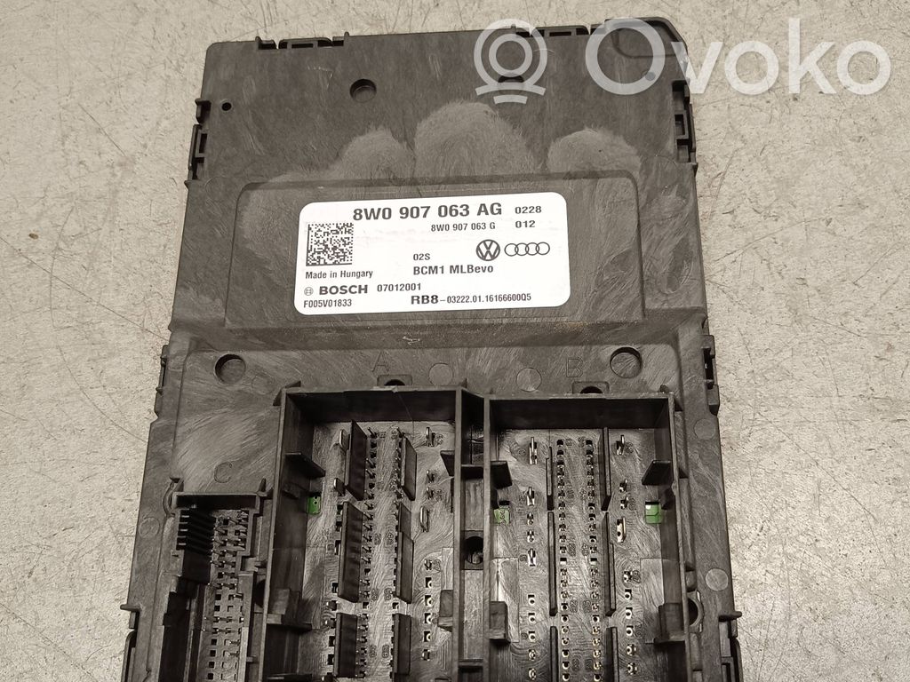 Audi A4 S4 B9 Moduł / Sterownik komfortu 