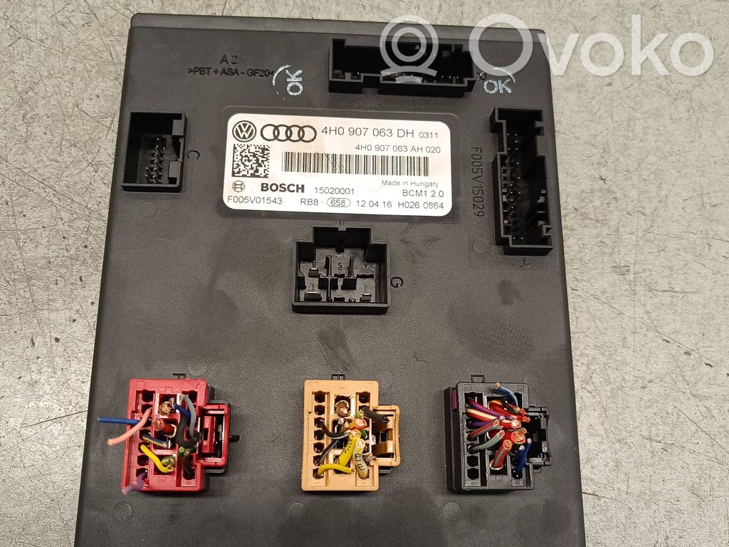 Audi A6 S6 C7 4G Comfort/convenience module 