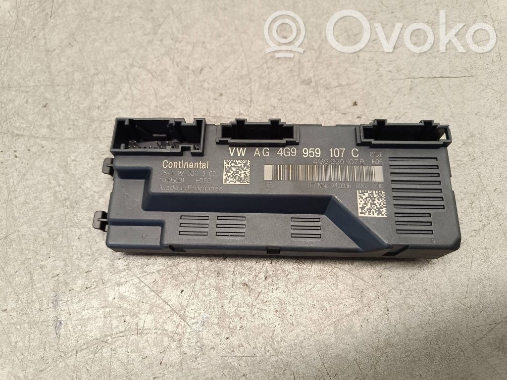 Audi A6 S6 C7 4G Tailgate/trunk control unit/module 