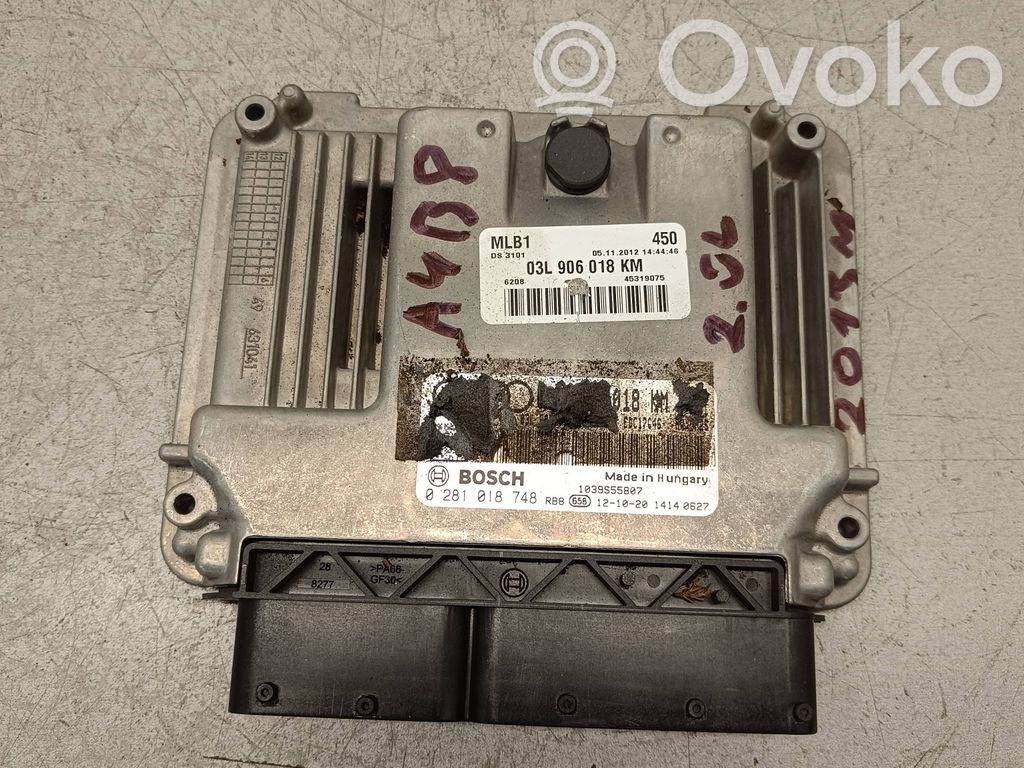 Audi A4 Allroad B8 Engine control unit/module 