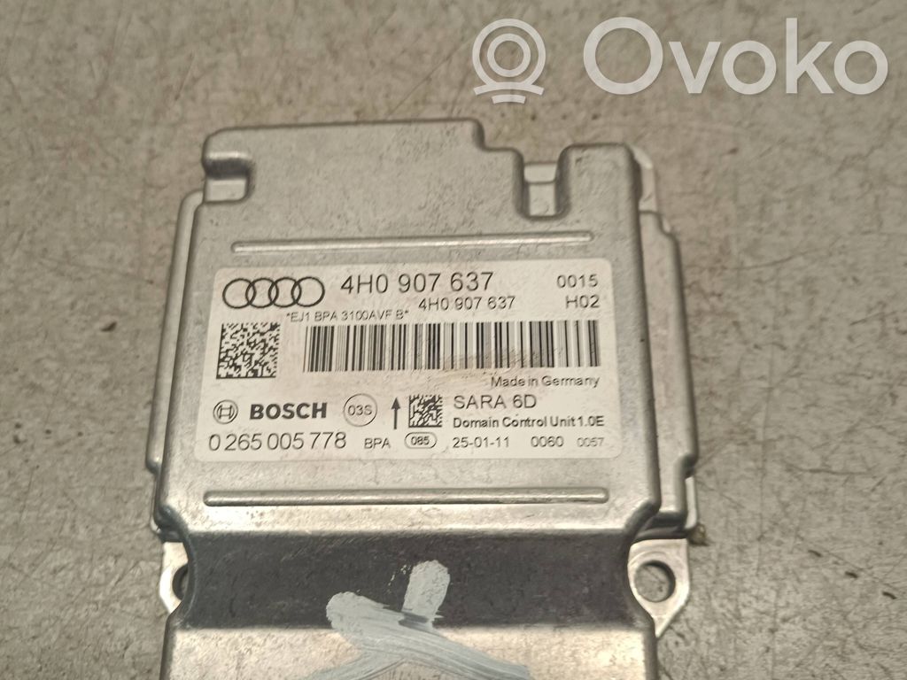 Audi A8 S8 D4 4H ESP acceleration yaw rate sensor 