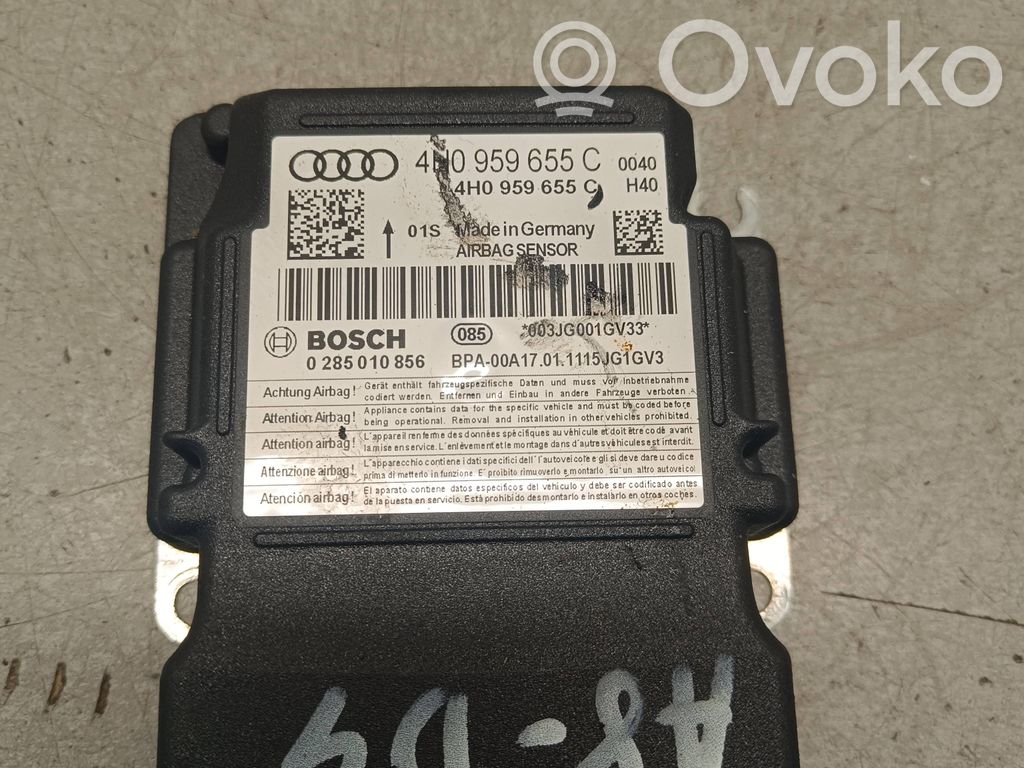Audi A8 S8 D4 4H Sterownik / Moduł Airbag 
