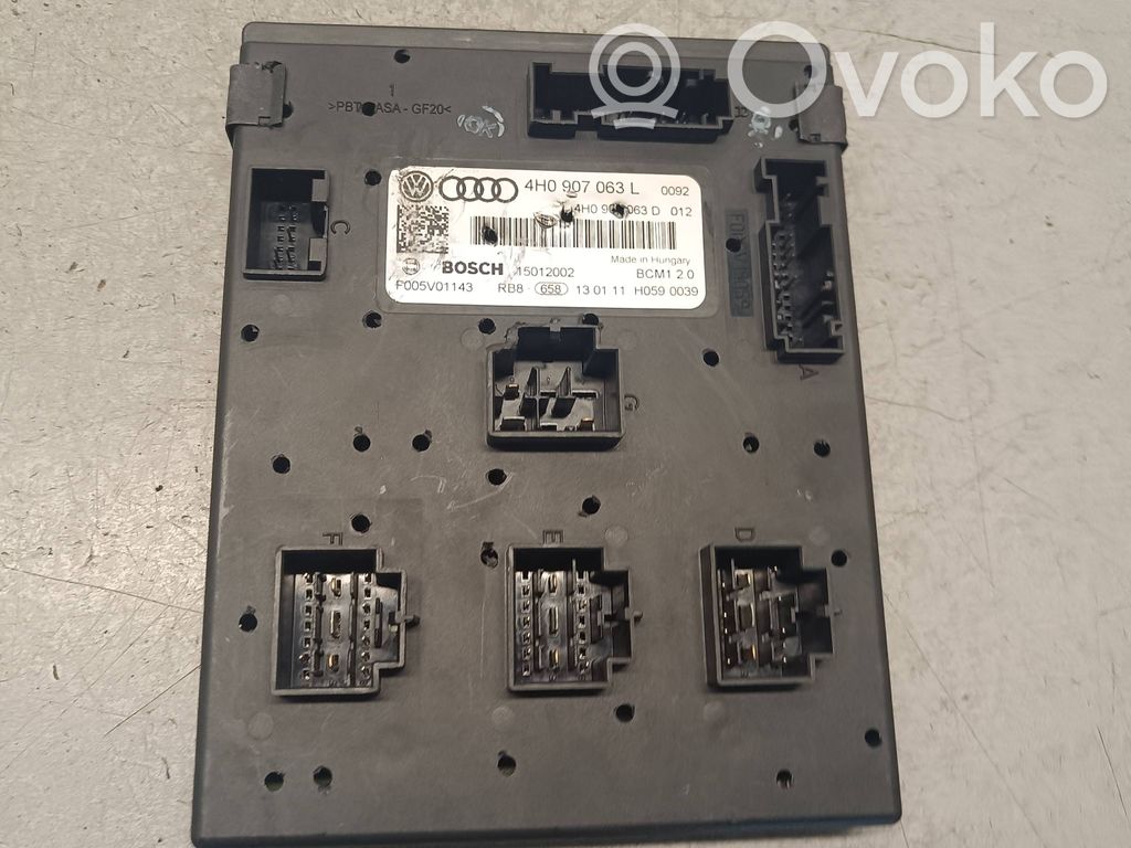 Audi A8 S8 D4 4H Moduł / Sterownik komfortu 