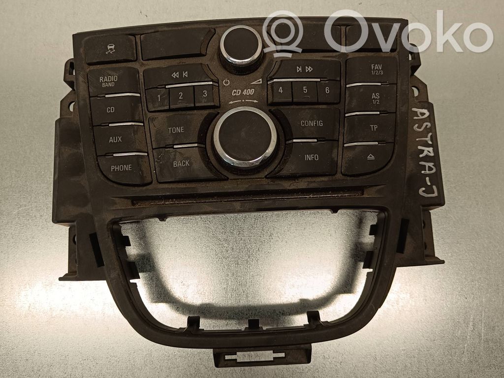 Opel Astra J Head unit multimedia control 