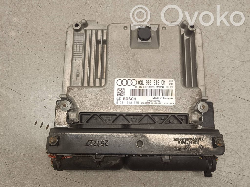 Audi Q3 8U Engine control unit/module 