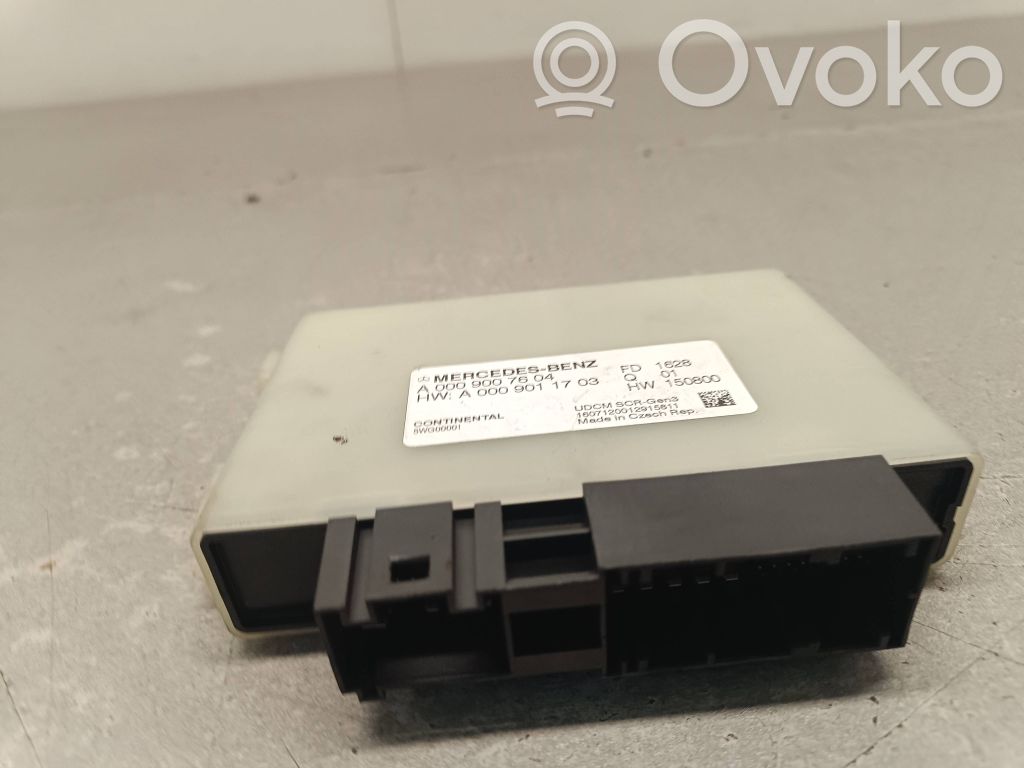 Sterownik / Moduł spalin   A0009007604,5WG00001,A0009011703