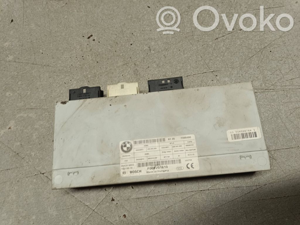 BMW 3 F30 F35 F31 Bagažinės dangčio valdymo blokas 