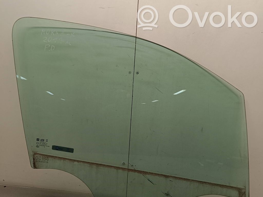 Opel Mokka X Pagrindinis priekinių durų stiklas (keturdurio) 