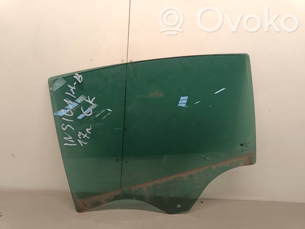 Opel Insignia B Rear door window glass 
