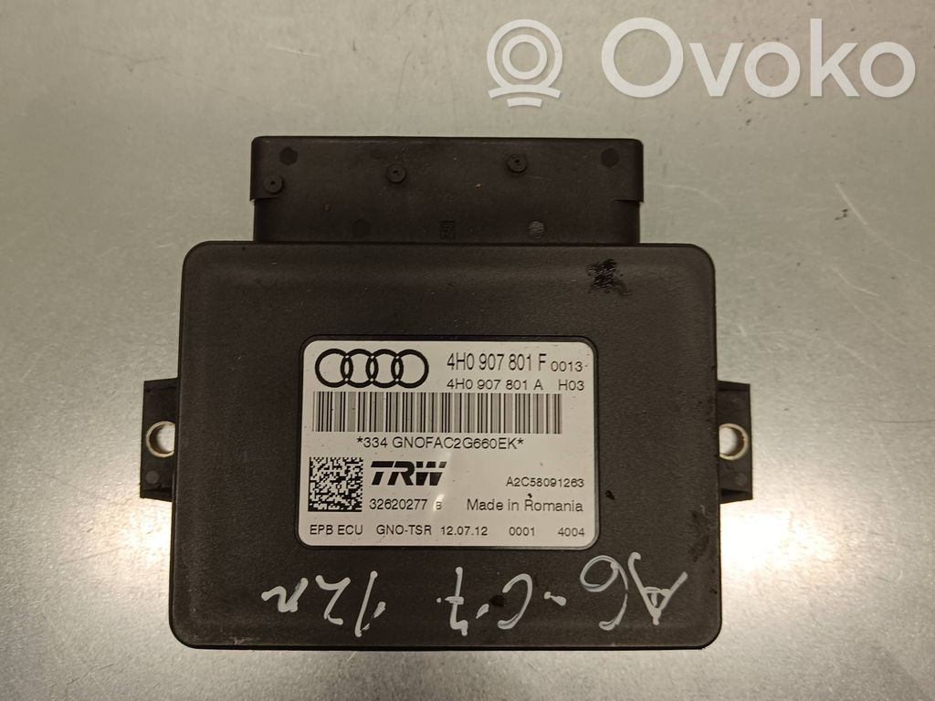 Audi A6 S6 C7 4G Hand brake control module 