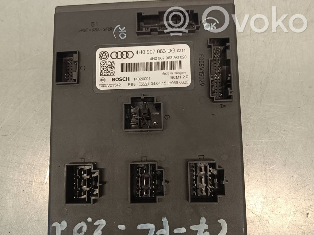 Audi A6 S6 C7 4G Module confort 