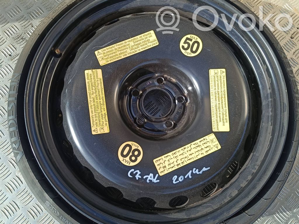 Audi A6 Allroad C7 Rueda de repuesto R20 