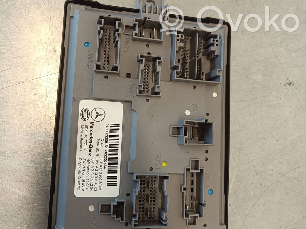Mercedes-Benz E W213 SAM control unit 