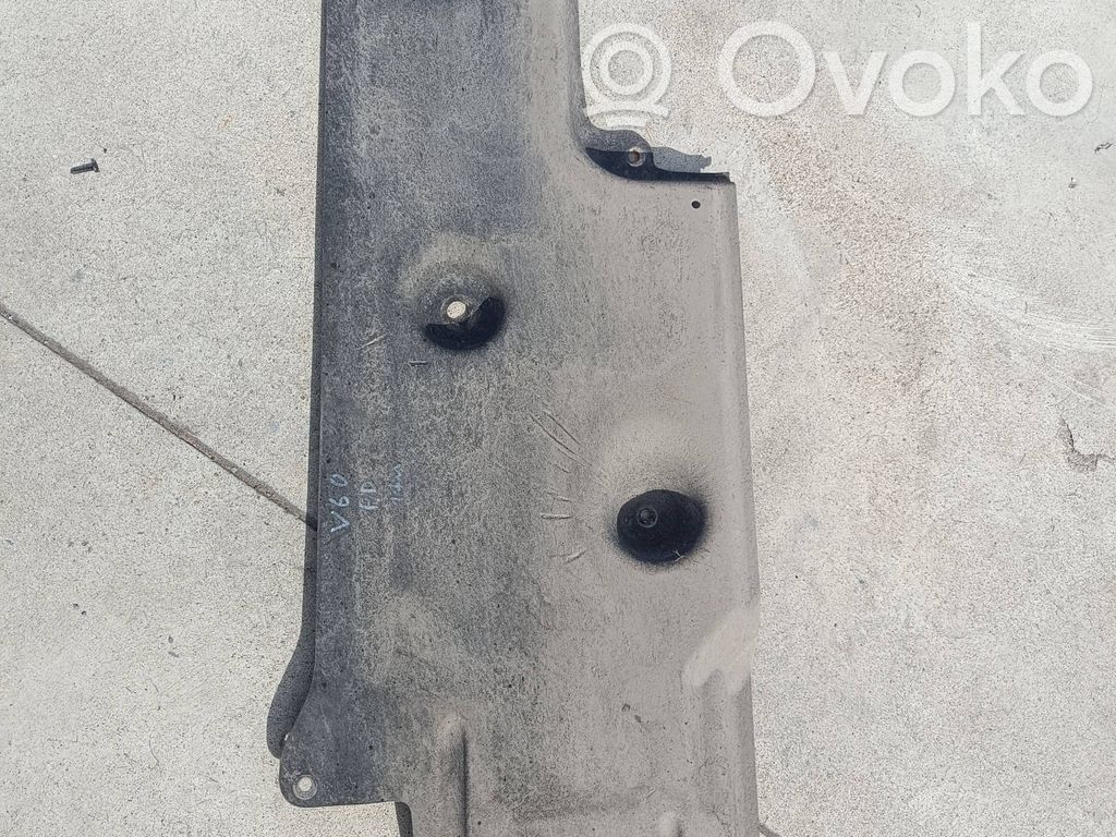 Volvo V60 Placa protectora del centro/medio 
