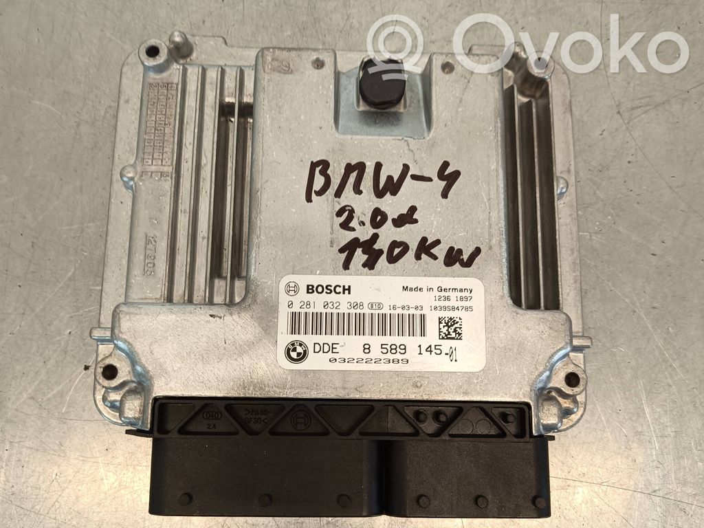 Engine control unit/module   0281032308,032222389,8589145,1039S84785