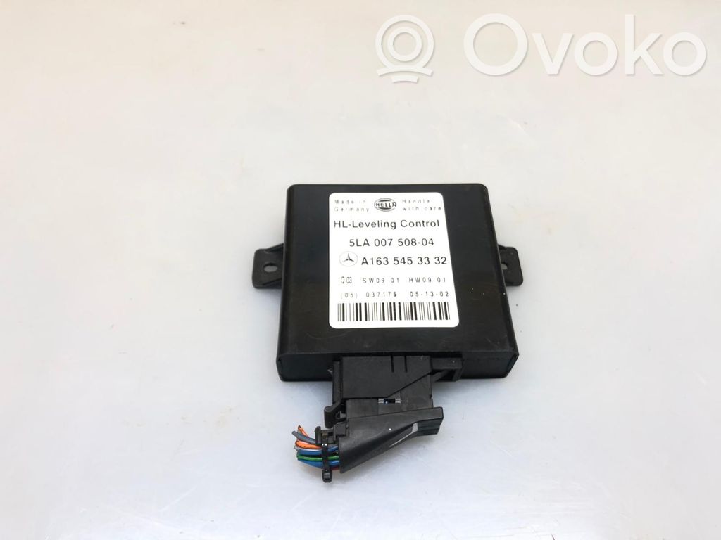 Mercedes-Benz ML W163 Module d'éclairage LCM 