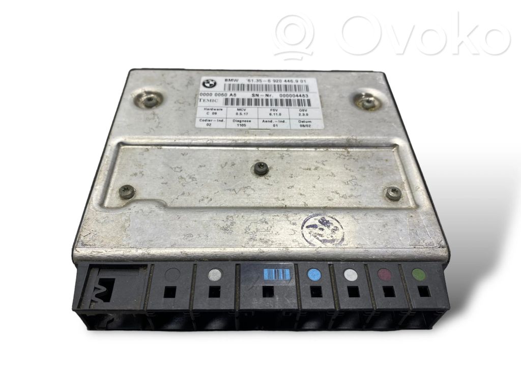 BMW 7 E65 E66 Seat control module 