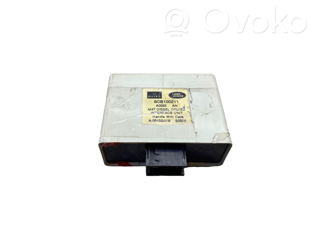 Cruise control unit/module   SCB100211,K831