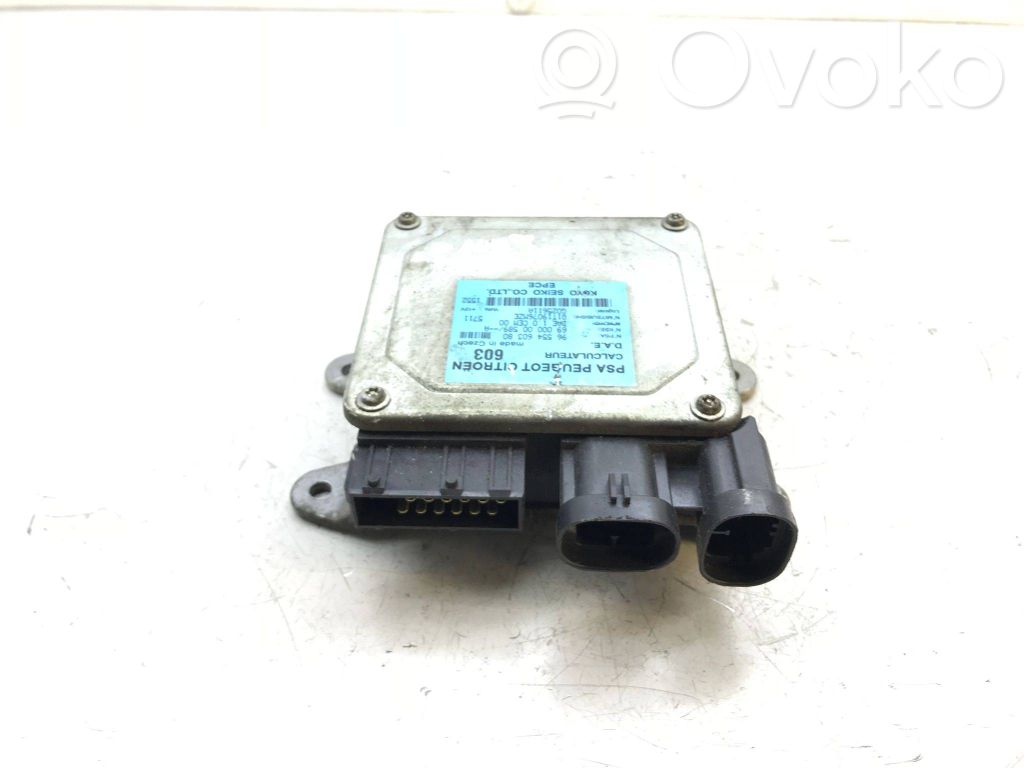 Peugeot 1007 Engine control unit/module 